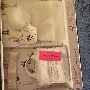 Betsy Johnson 4 Piece Set - Purse & Accessories
